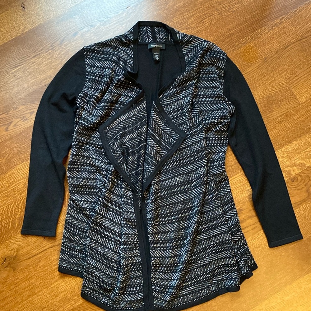 White House Black Market Drape Front Sweater